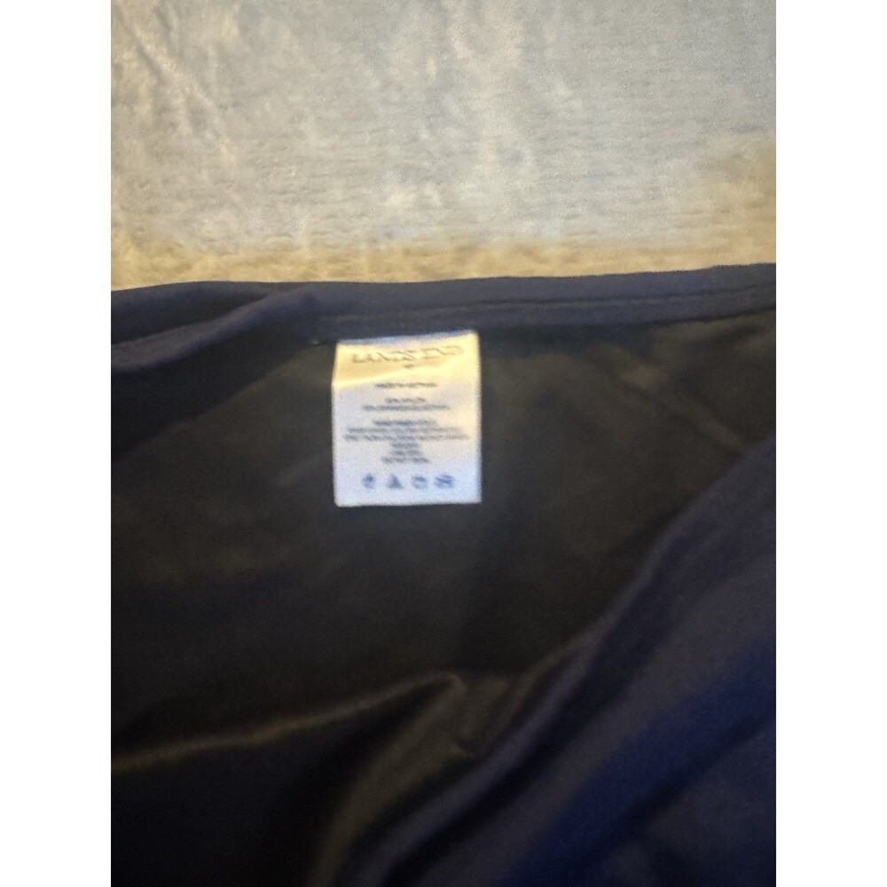 Lands End Blue High Waist Bikini Bottoms Size 10 Swimsuit Lined - Picture 5 of 8
